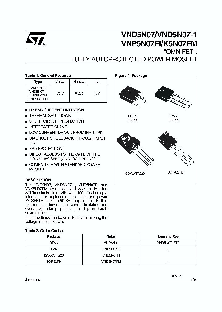 VNP5N07FI_1334728.PDF Datasheet