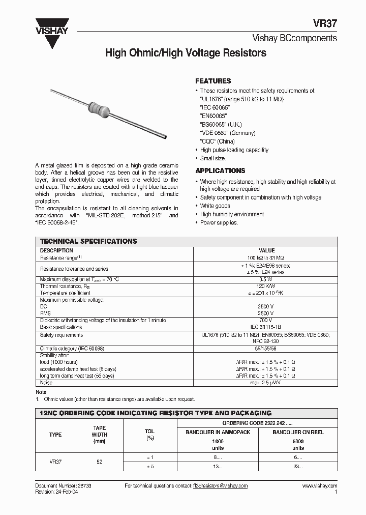 VR37_1334899.PDF Datasheet