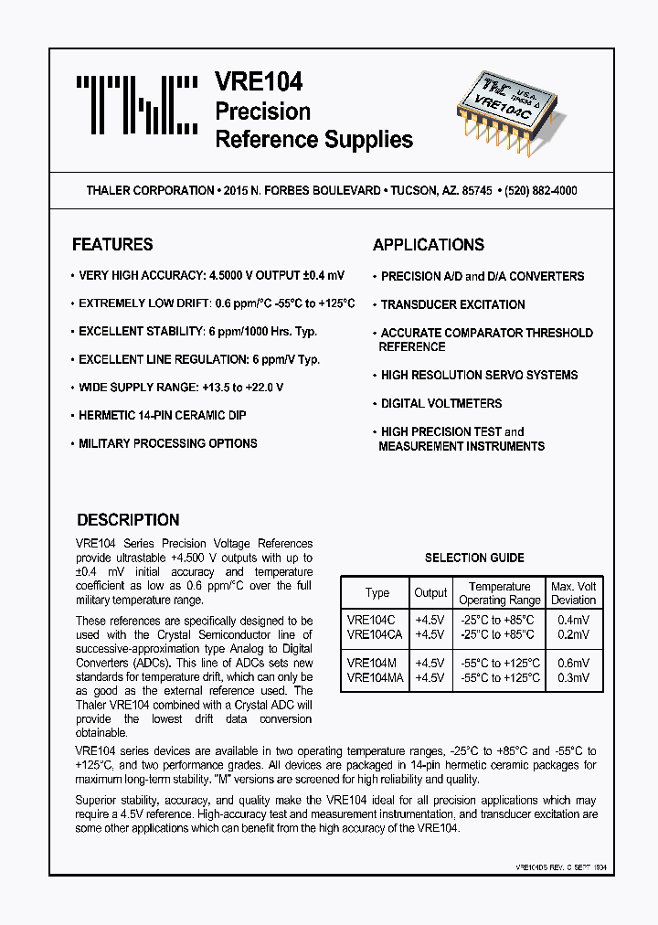 VRE104C_1123155.PDF Datasheet