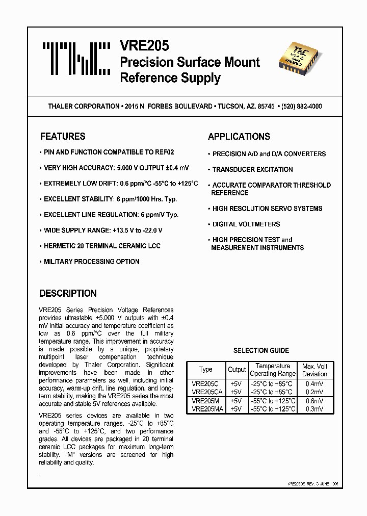 VRE205MA_1334949.PDF Datasheet
