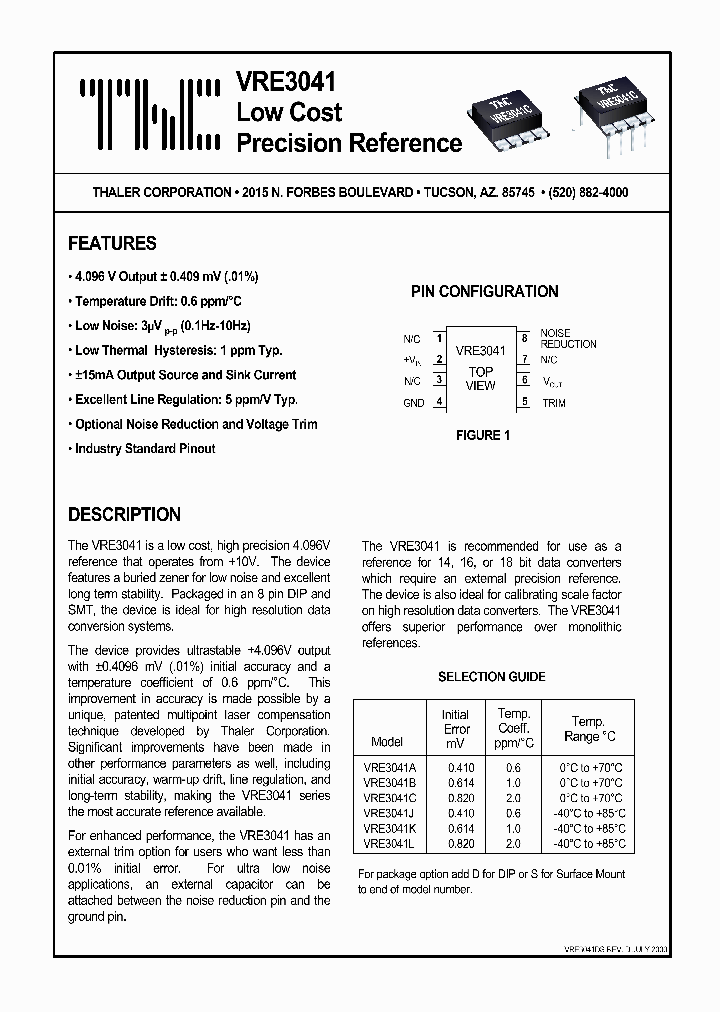 VRE3041L_1334953.PDF Datasheet