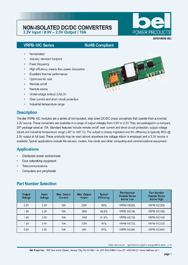VRPB-10C25L_1102193.PDF Datasheet