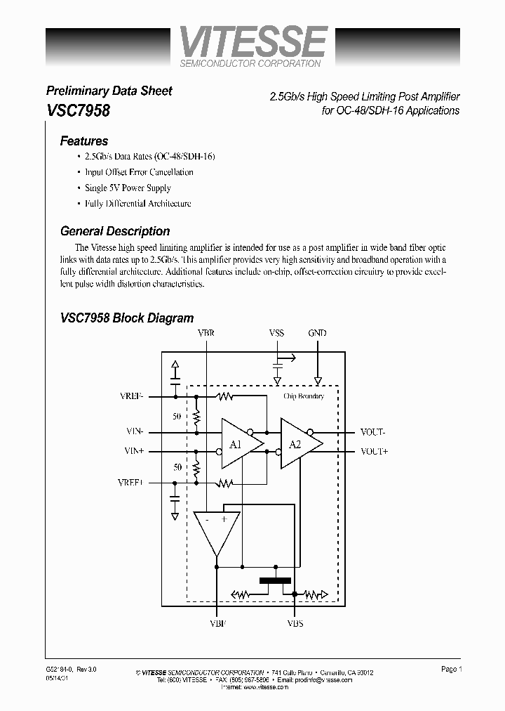 VSC7958X_1335045.PDF Datasheet