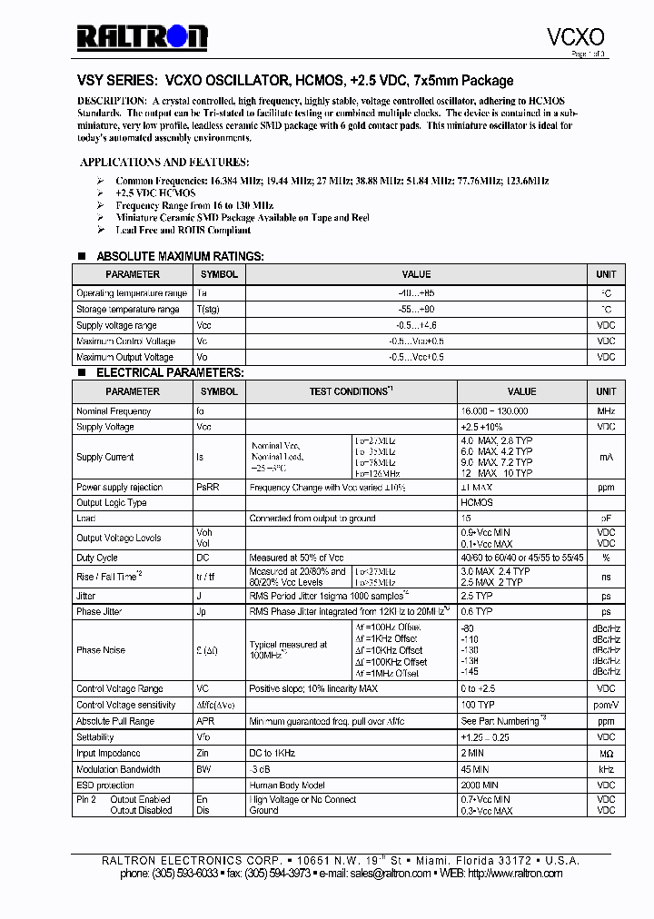 VSYARF_1090057.PDF Datasheet