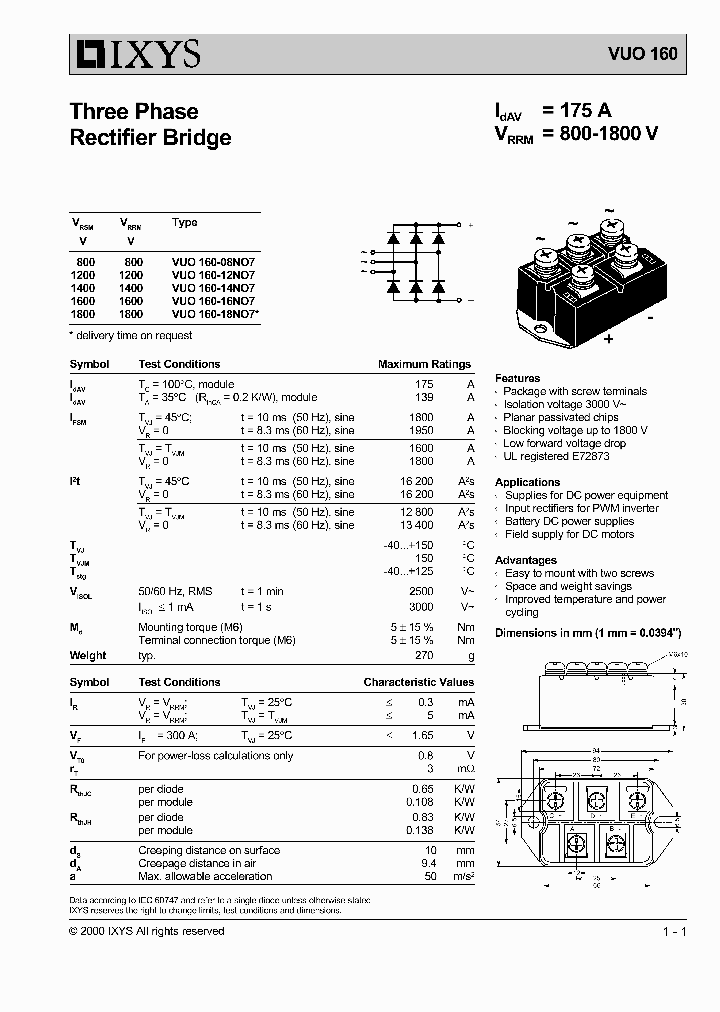 VUO160-18NO7_1335269.PDF Datasheet