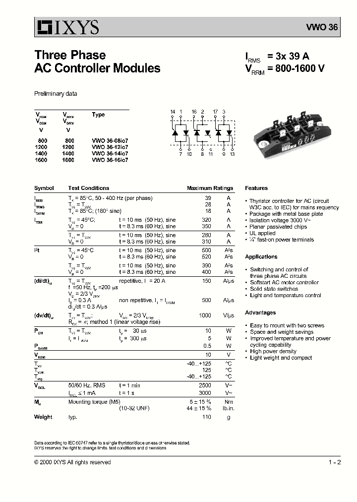 VWO36_1335317.PDF Datasheet