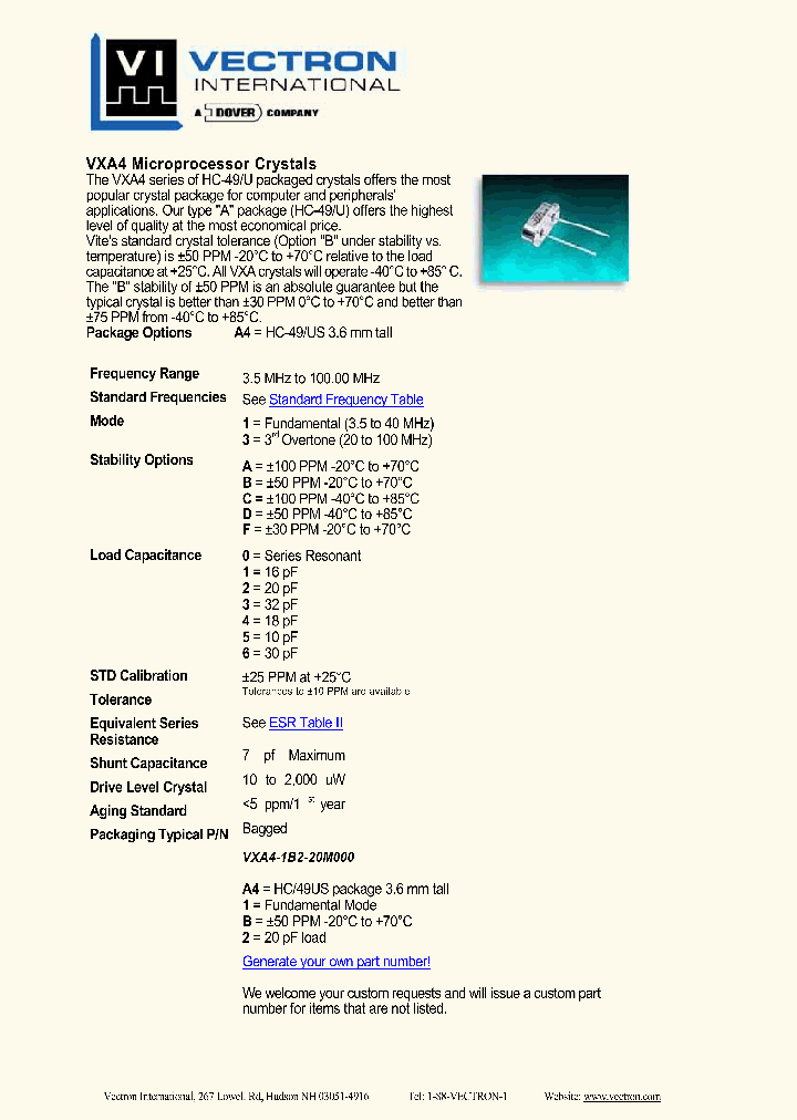 VXA4-3F6_1335325.PDF Datasheet