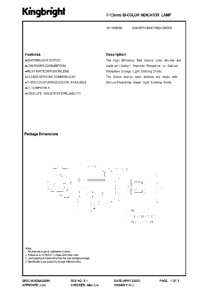 W115WEGW_1335371.PDF Datasheet