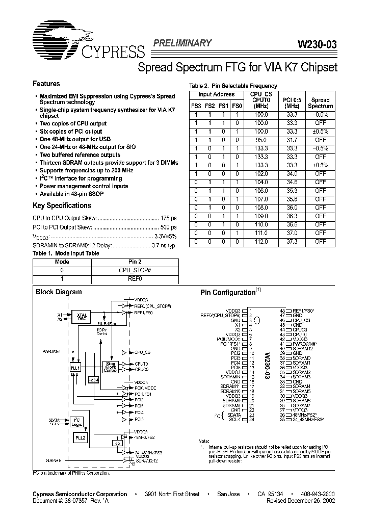 W230-03_1042867.PDF Datasheet