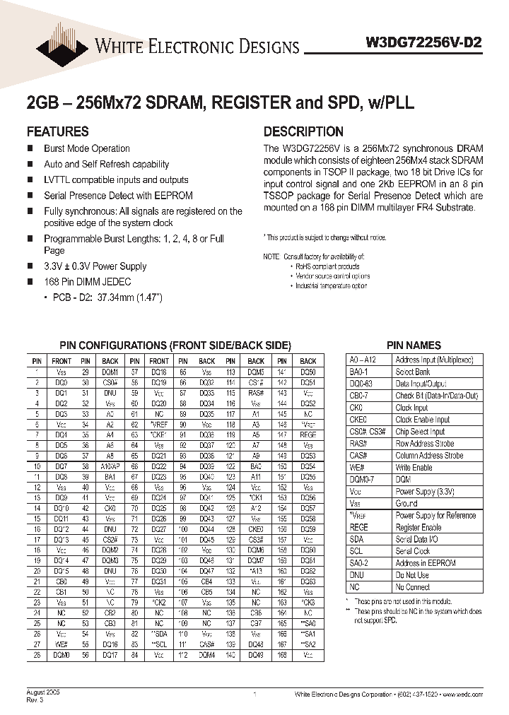 W3DG72256V7D2_1335505.PDF Datasheet