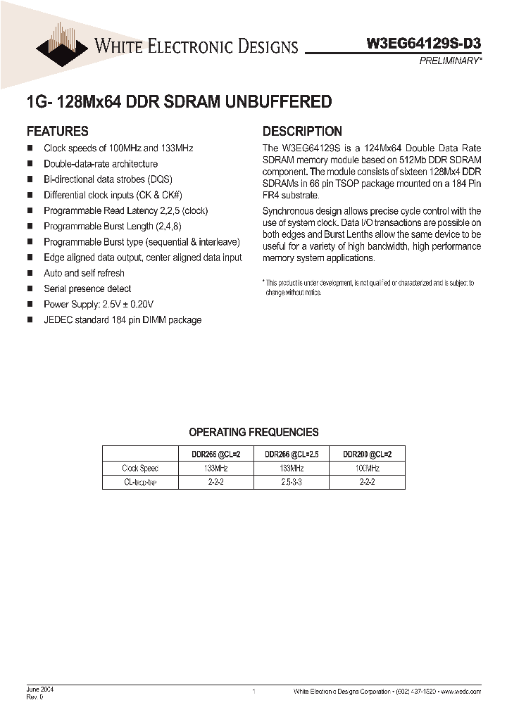 W3EG64129S265D3_1335537.PDF Datasheet