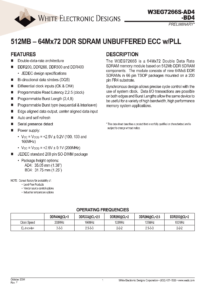 W3EG7266S403BD4I_1335571.PDF Datasheet