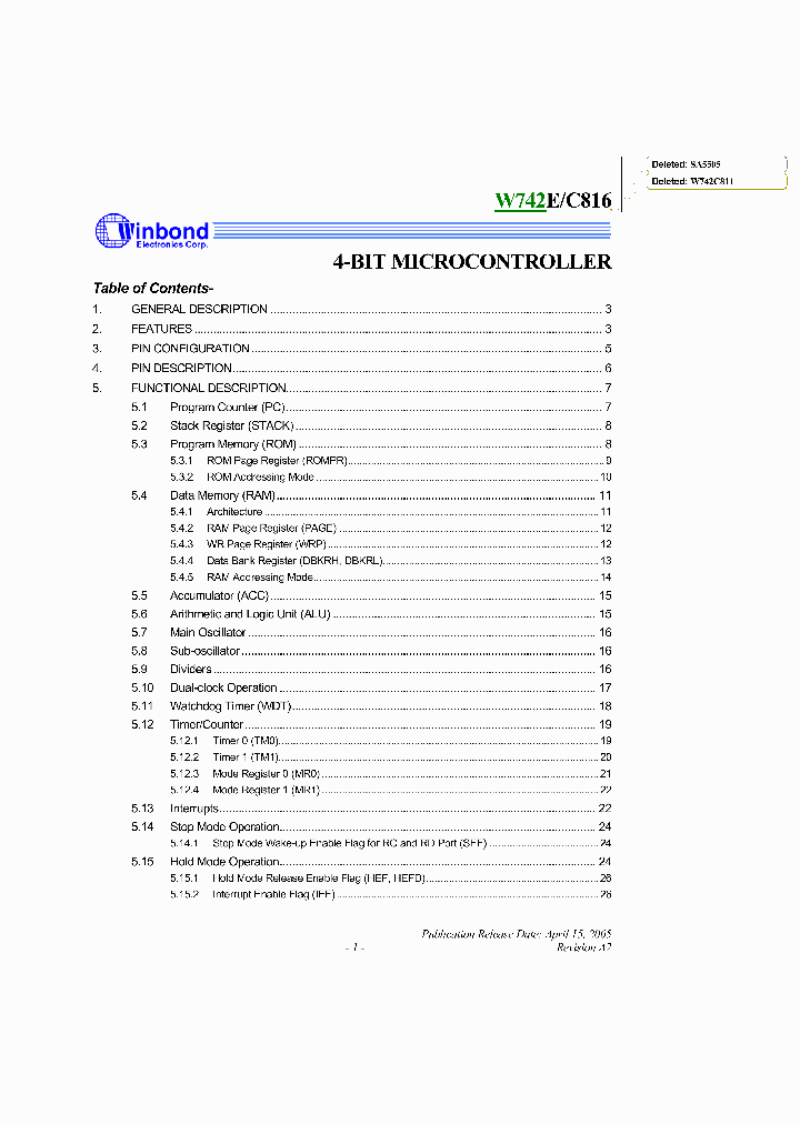 W742C816_1175715.PDF Datasheet