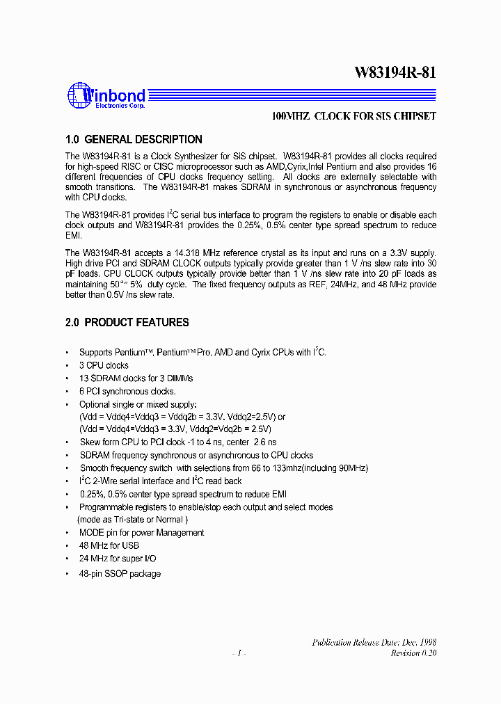 W83194R-81_1335767.PDF Datasheet