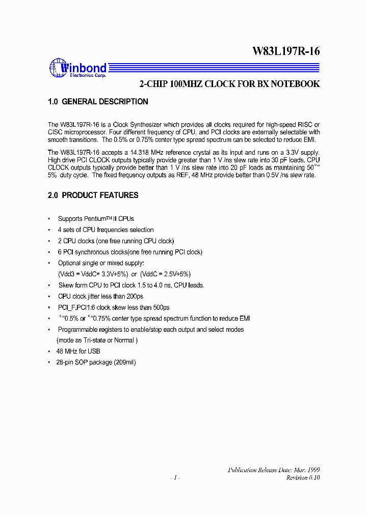 W83L197R-16_1335804.PDF Datasheet
