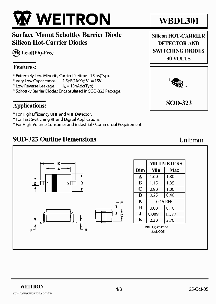 WBDL301_1335908.PDF Datasheet