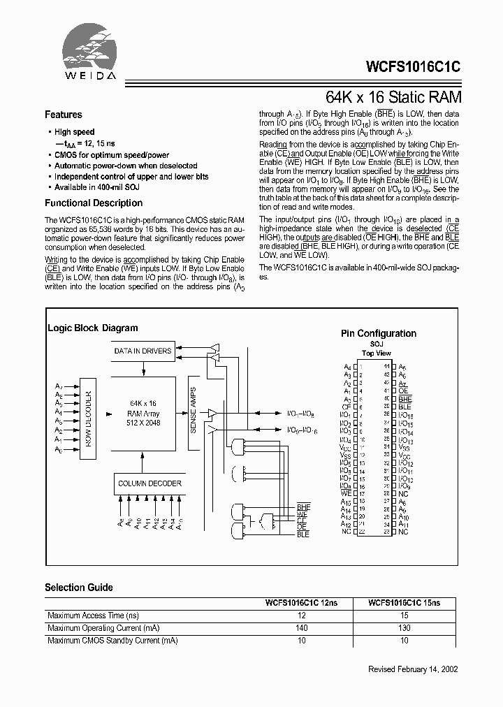 WCFS1016C1C-JC15_1335916.PDF Datasheet