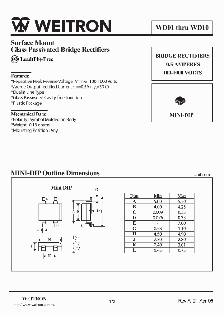 WD10_1017597.PDF Datasheet