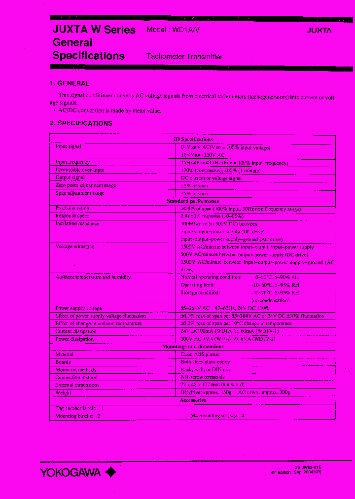 WD1V-1Z-2_1335947.PDF Datasheet