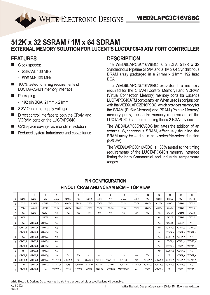WED9LAPC3C16V8BC_1086391.PDF Datasheet