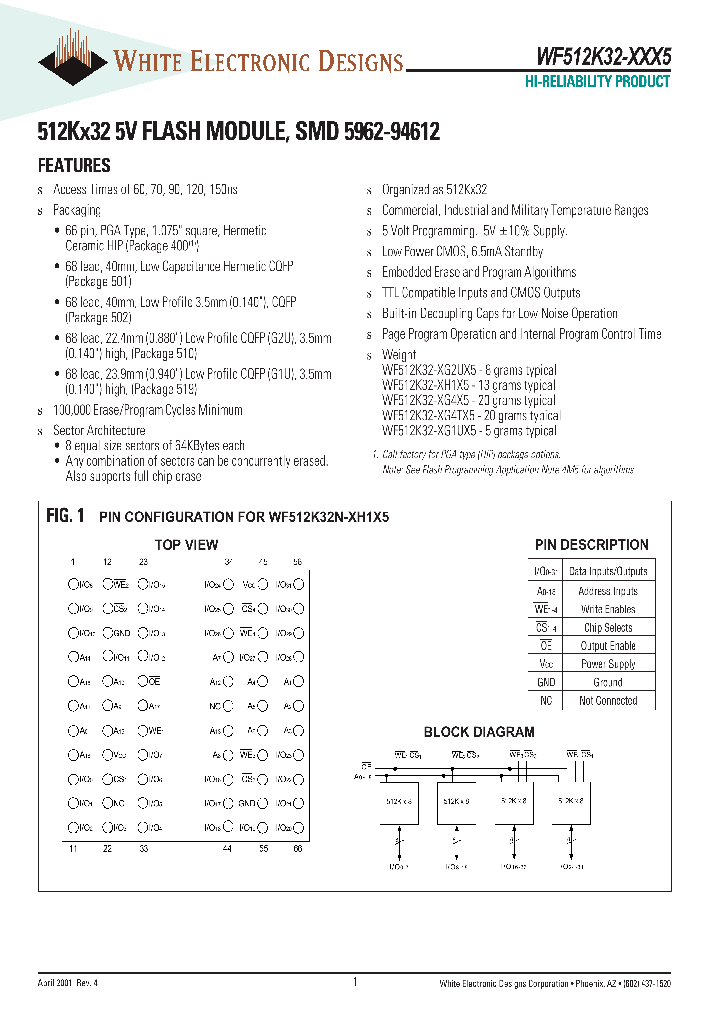 WF512K32N-90H1M5A_1336036.PDF Datasheet