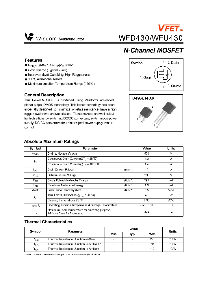 WFU430_1336051.PDF Datasheet