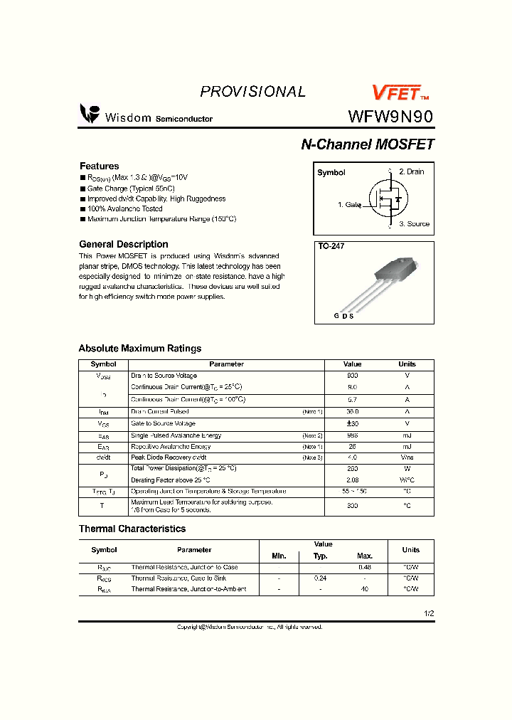 WFW9N90_1336053.PDF Datasheet