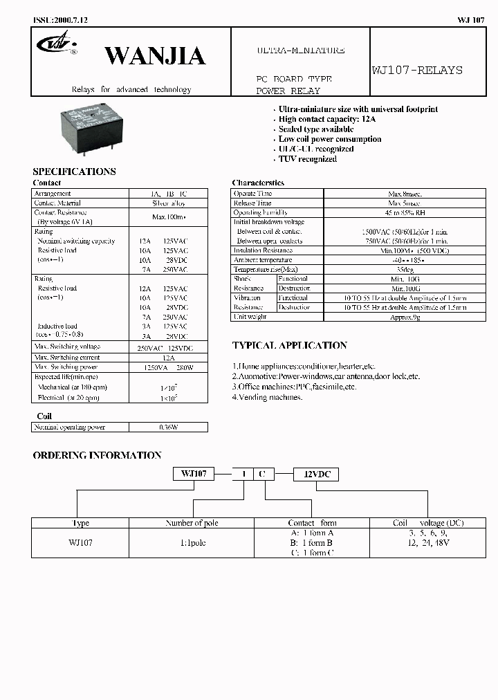 WJ1071C9VDC_1336124.PDF Datasheet