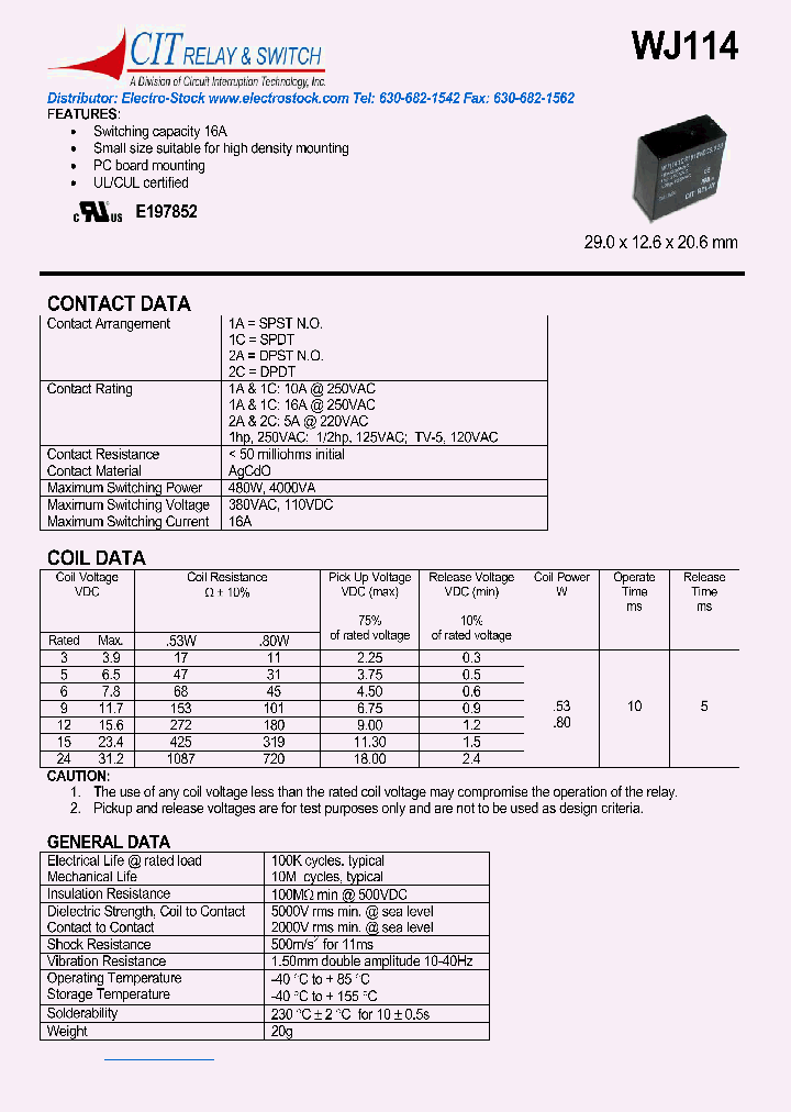 WJ1142CS59VDC50_1336132.PDF Datasheet