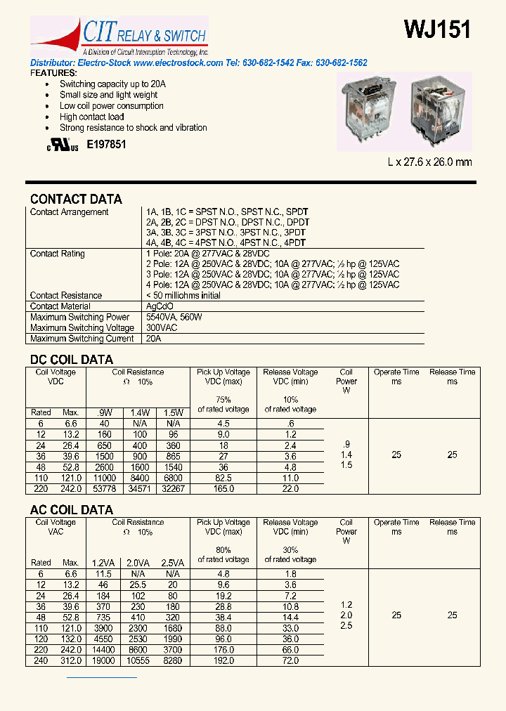 WJ1514CT6VDC_1336144.PDF Datasheet