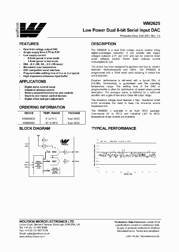 WM2625ID_1336195.PDF Datasheet