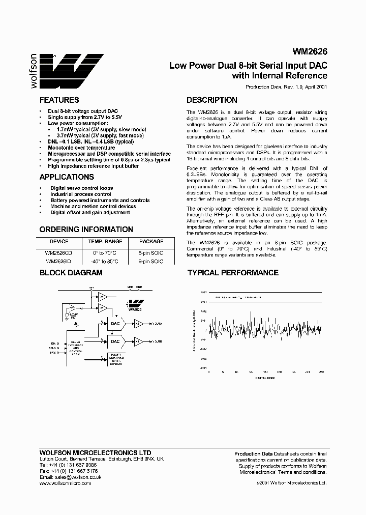 WM2626ID_1336196.PDF Datasheet