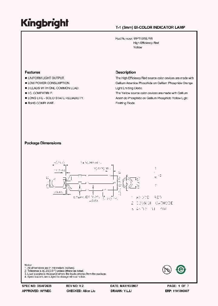 WP115WEYW_1336423.PDF Datasheet
