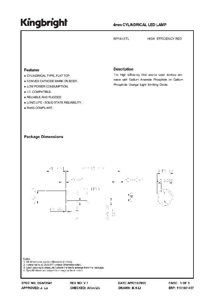 WP1413ITL_1336455.PDF Datasheet