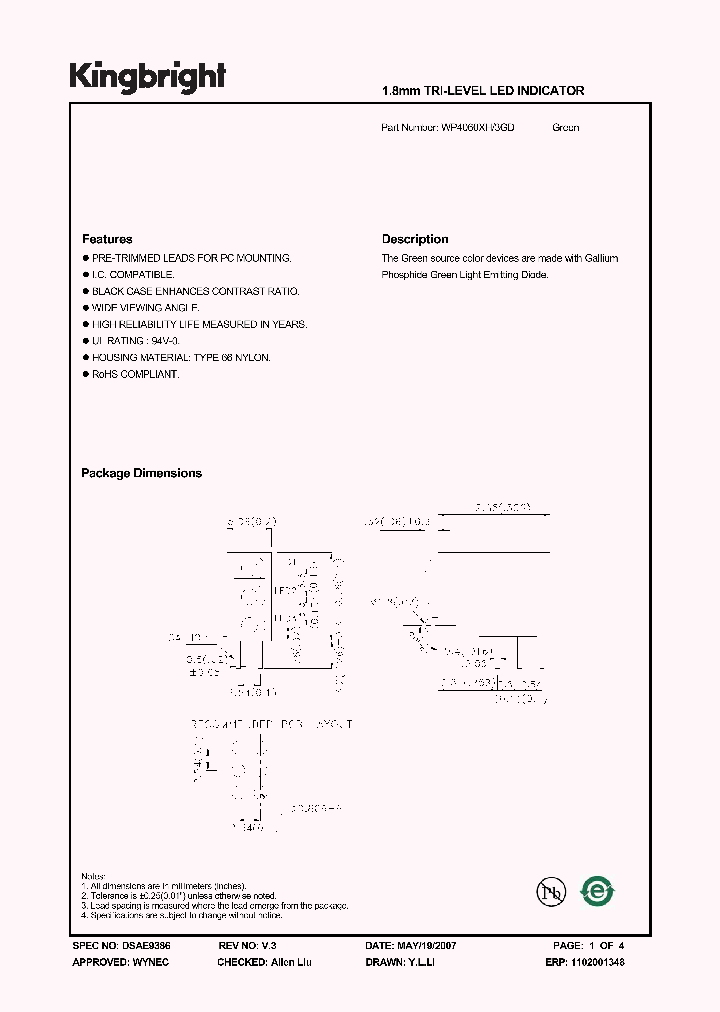 WP4060XH-3GD_1187759.PDF Datasheet