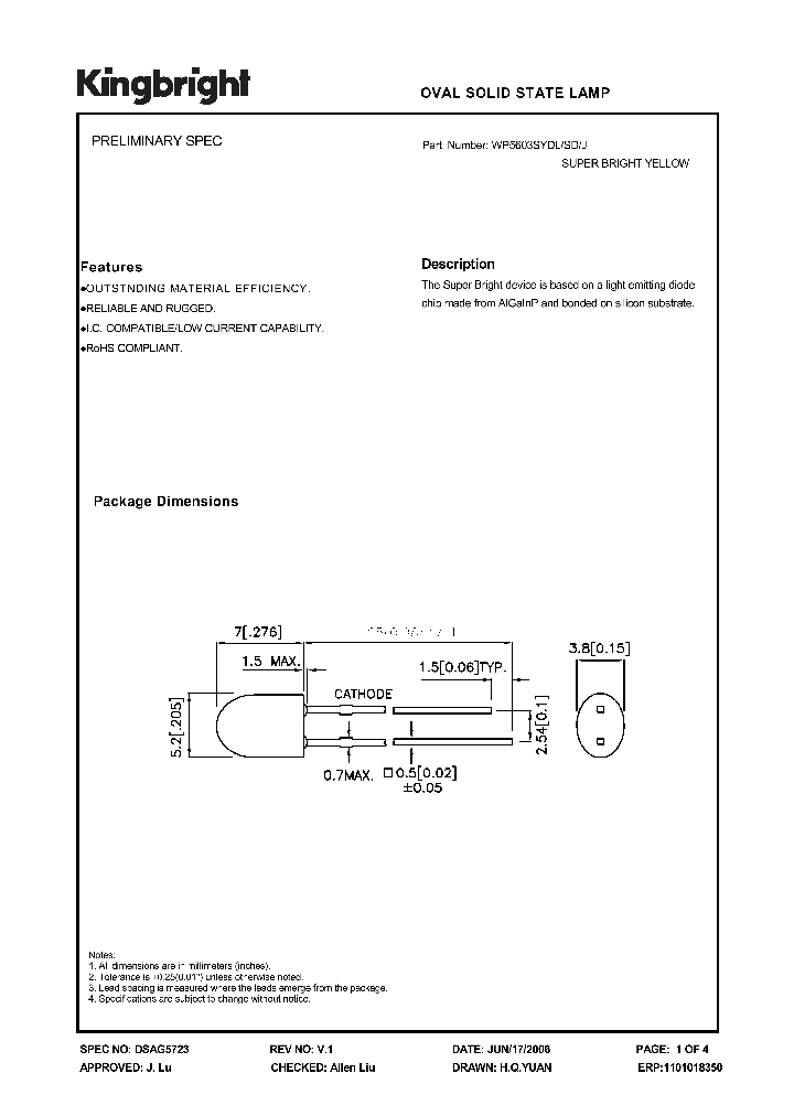 WP5603SYDL-SD-J_1033958.PDF Datasheet