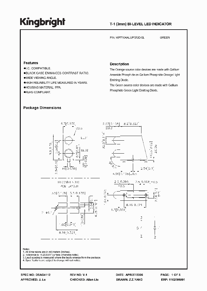 WP7104ALUP2GD-0L_1336612.PDF Datasheet