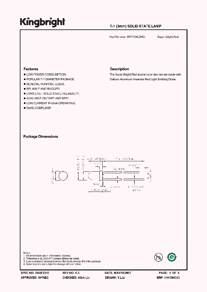 WP7104LSRD_1336625.PDF Datasheet
