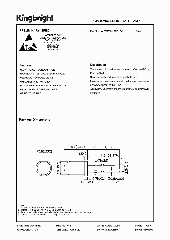 WP7113PR51CA_1336673.PDF Datasheet