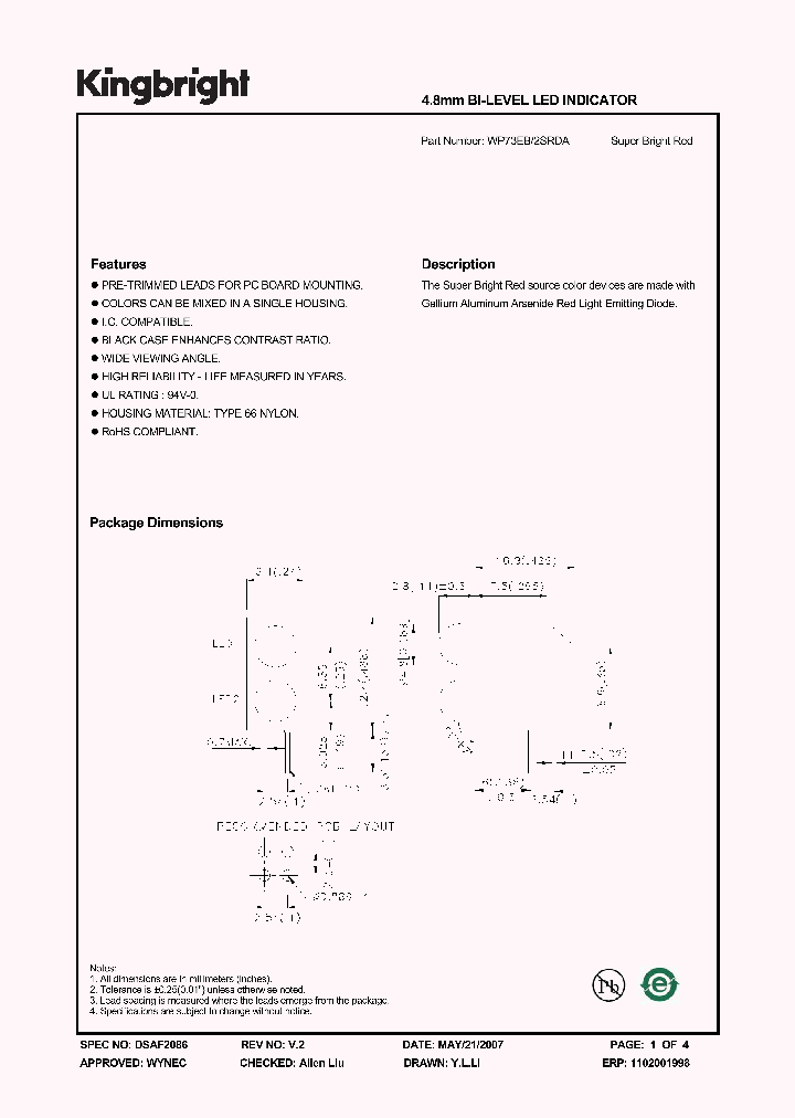 WP73EB2SRDA_1336691.PDF Datasheet