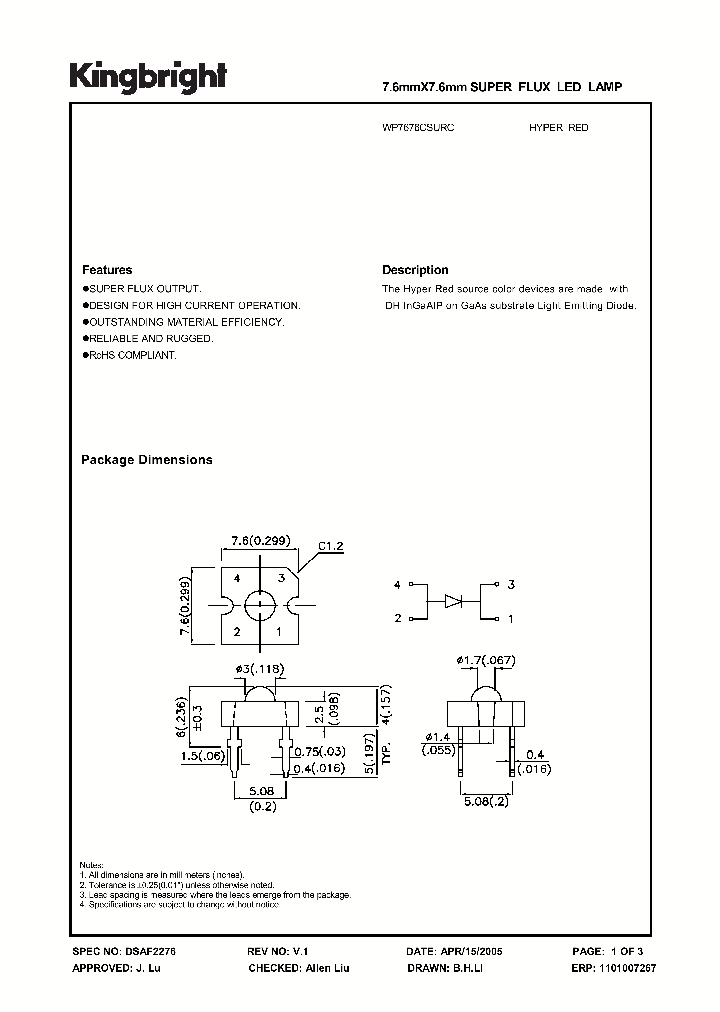 WP7676CSURC_1336706.PDF Datasheet