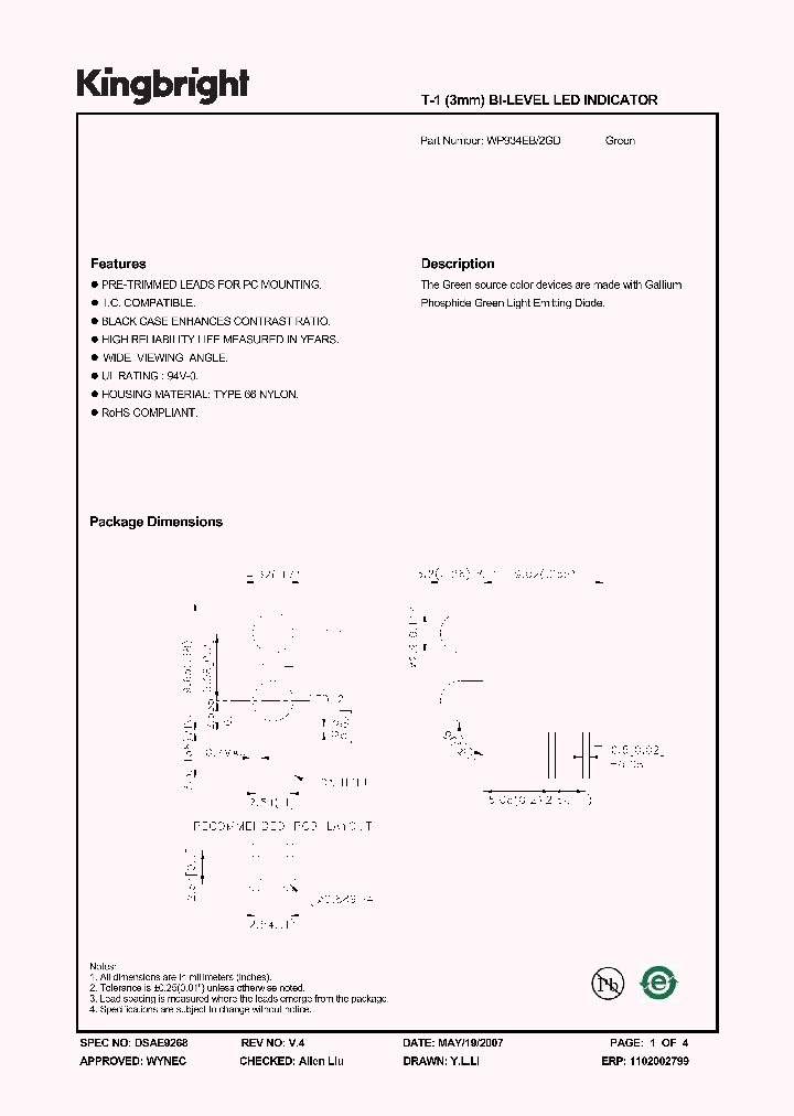 WP934EB-2GD_1040204.PDF Datasheet
