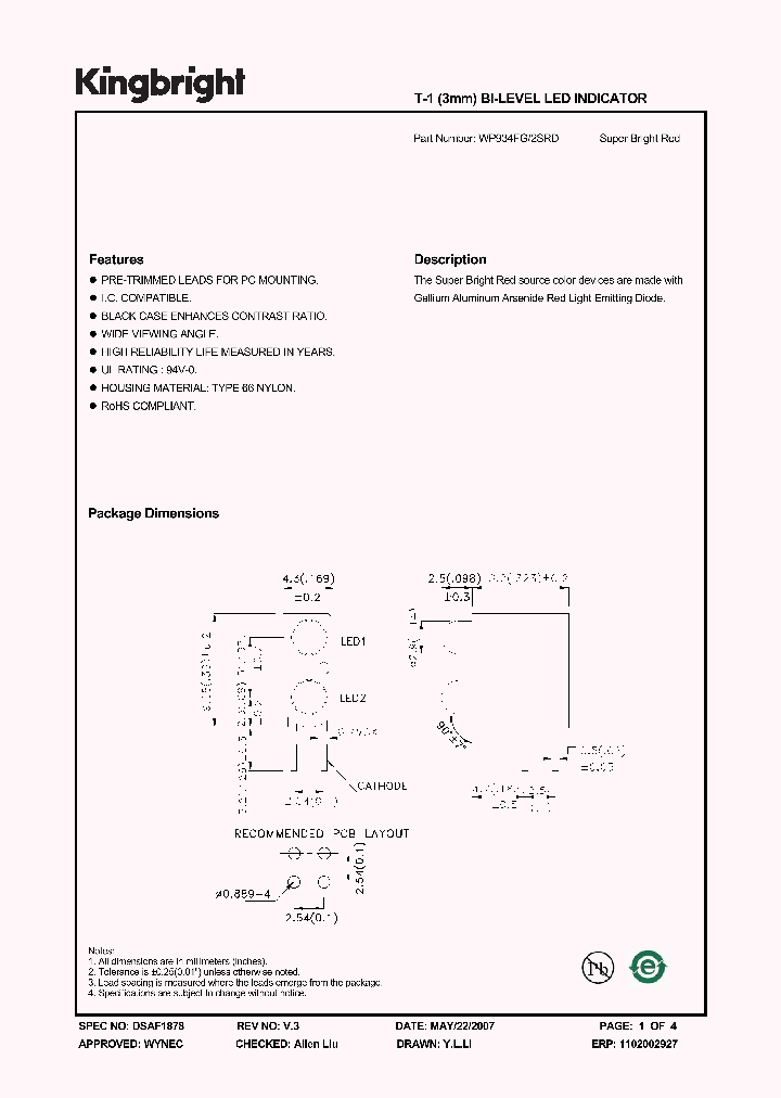 WP934FG2SRD_1336772.PDF Datasheet