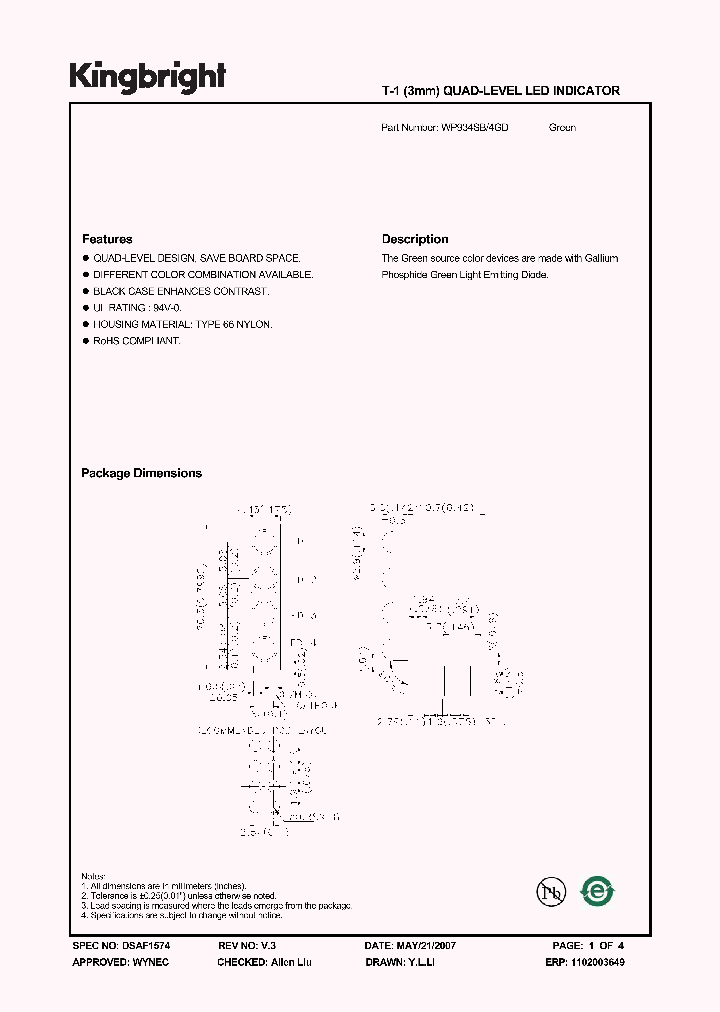 WP934SB4GD_1336802.PDF Datasheet