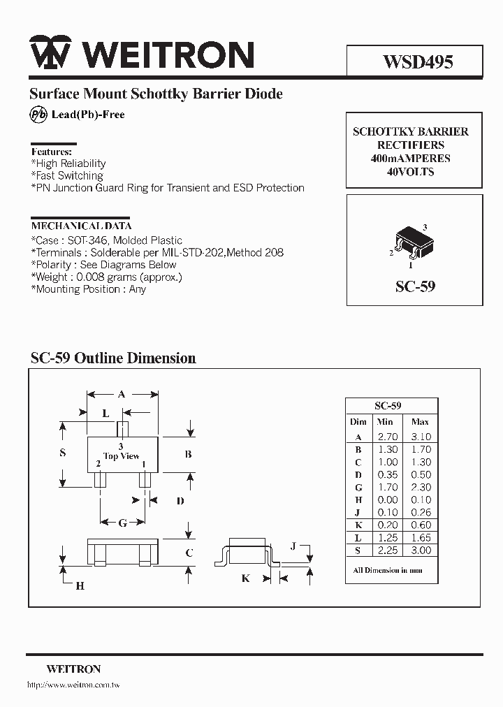 WSD495_1088207.PDF Datasheet