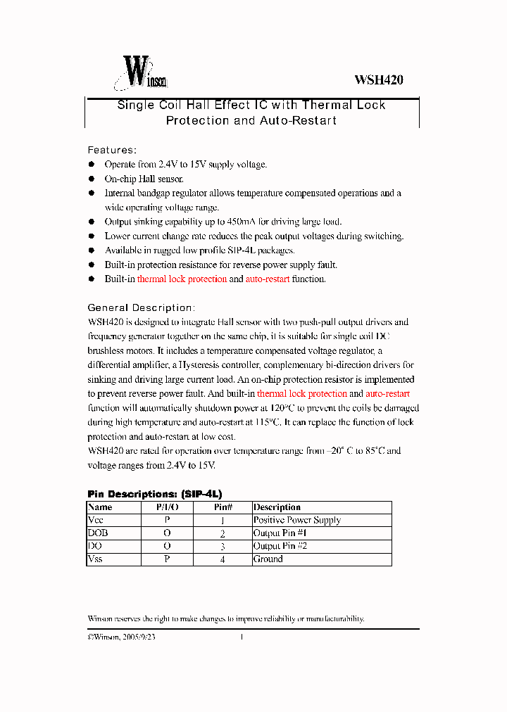 WSH420-XPAN3_1336914.PDF Datasheet