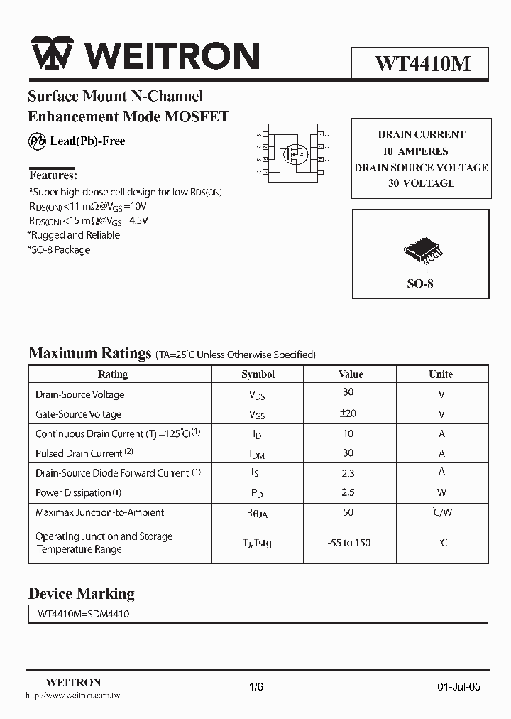 SDM4410_1012078.PDF Datasheet