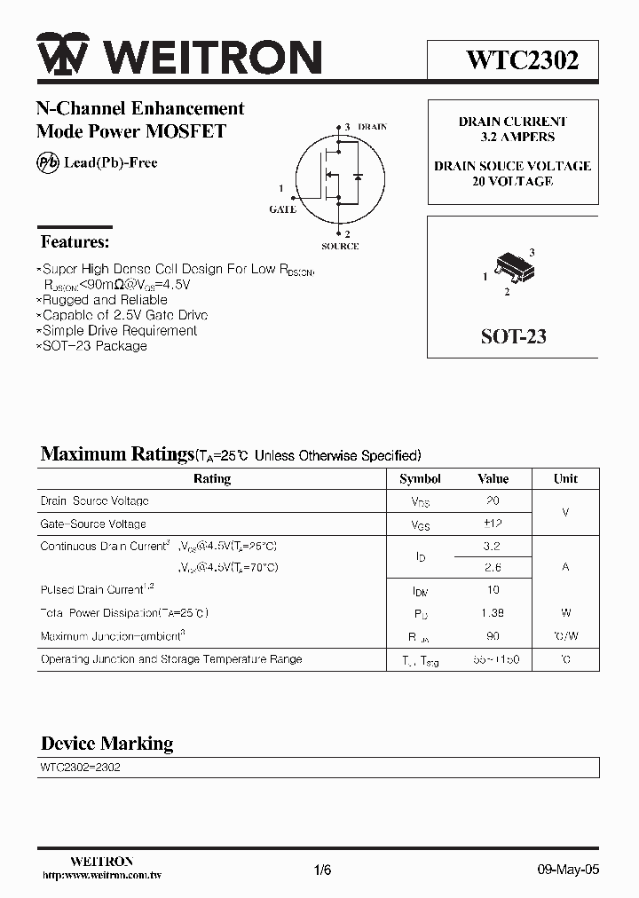 WTC2302_1088245.PDF Datasheet
