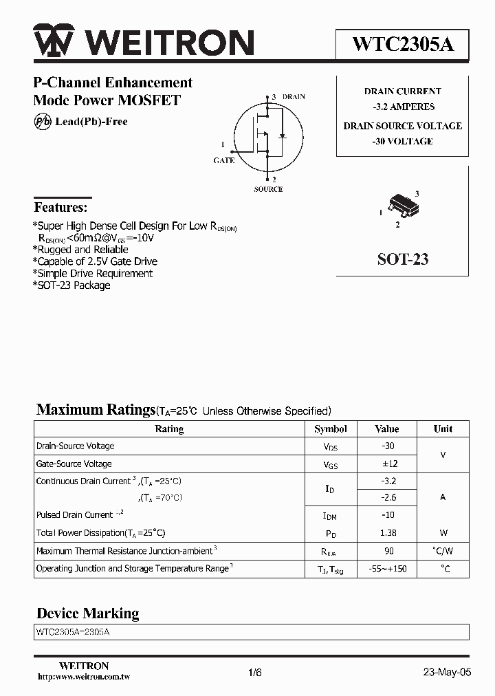 WTC2305A_1088248.PDF Datasheet