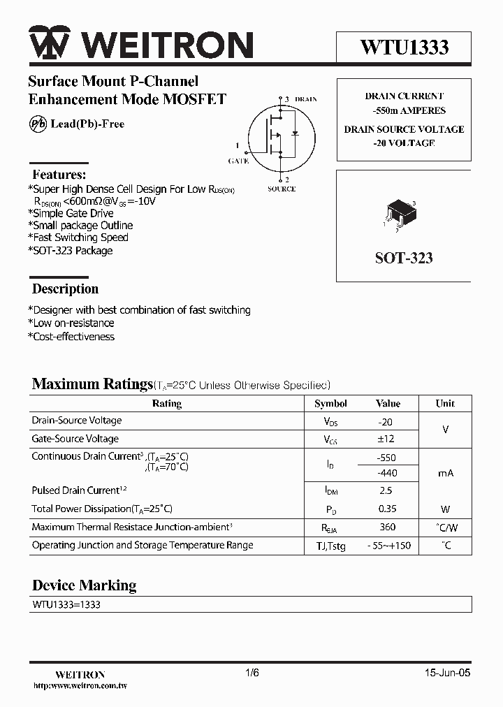 WTU1333_1336985.PDF Datasheet